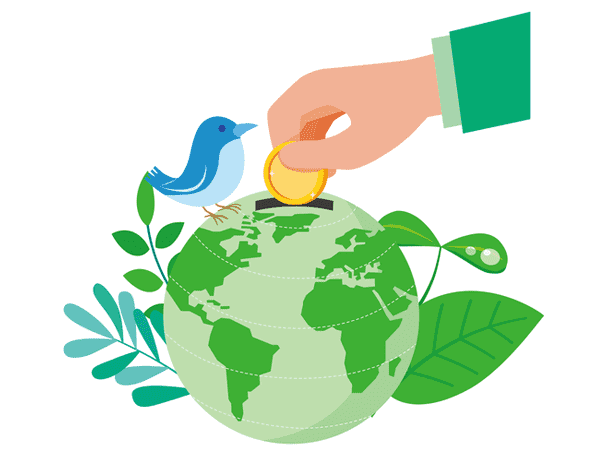 電気を変えるだけで社会貢献