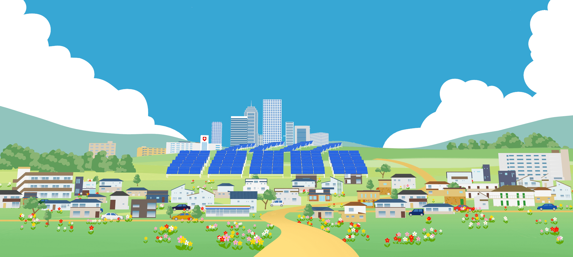 未来つなぐでんき 再生可能エネルギー